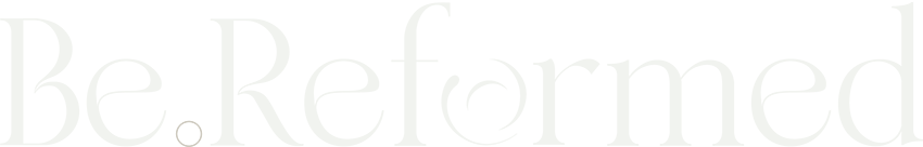 BeReformed Logo White BeReformed Logo